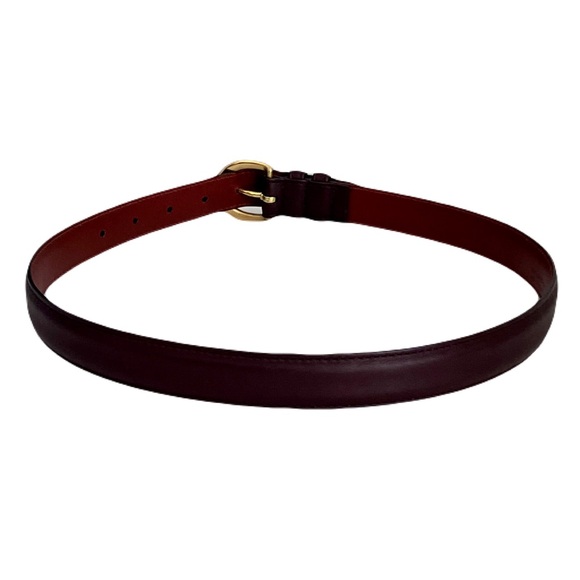 Vintage Coach 8400 Brown Leather Belt, Size Small - Picture 3 of 4